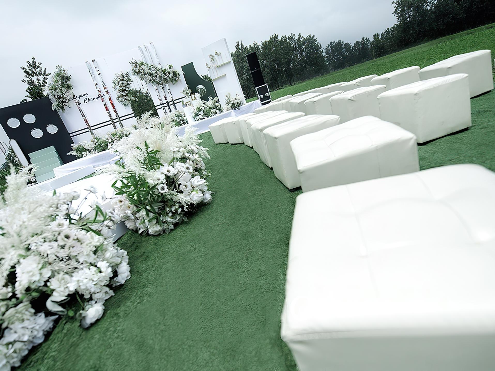 50-80人小型婚礼 静谧花园草坪婚礼送首席四大