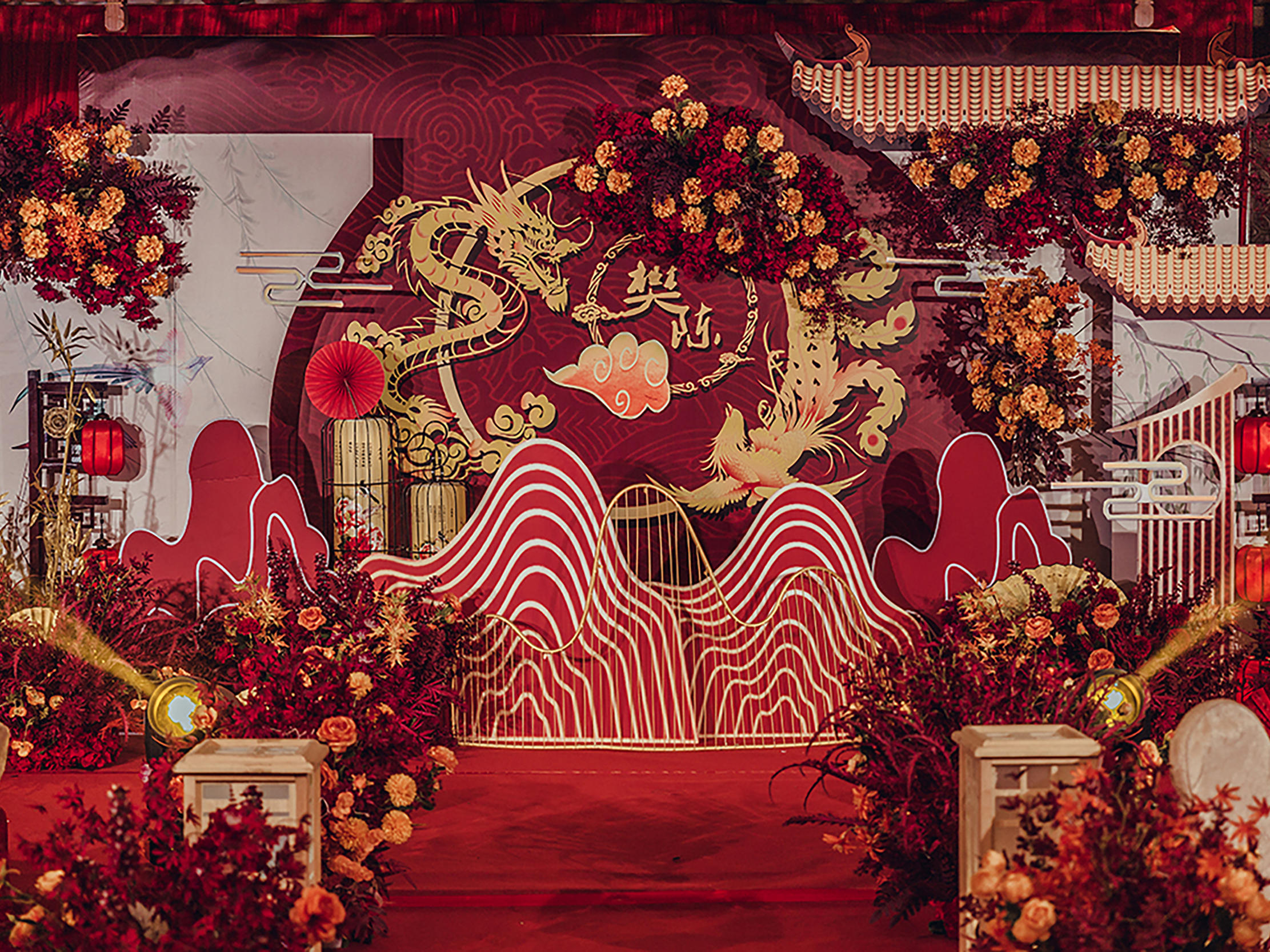 【小预算婚礼推荐】  新中式婚礼前十名预定赠四大