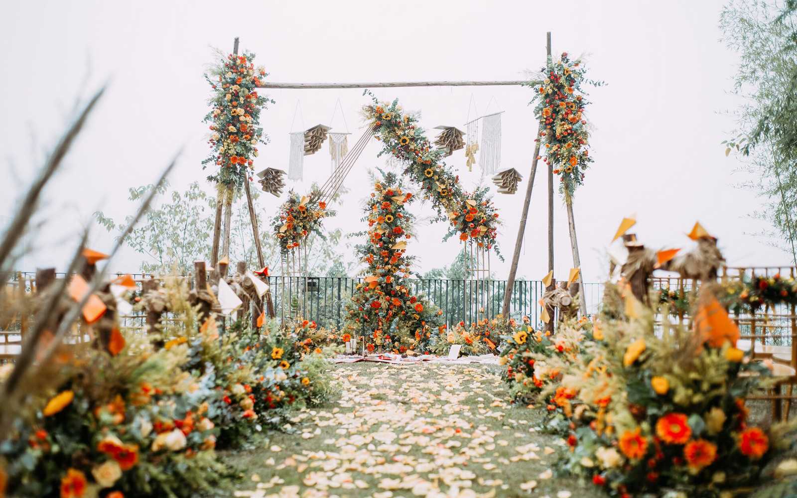 【爱诺婚礼案例】网红户外婚礼系列