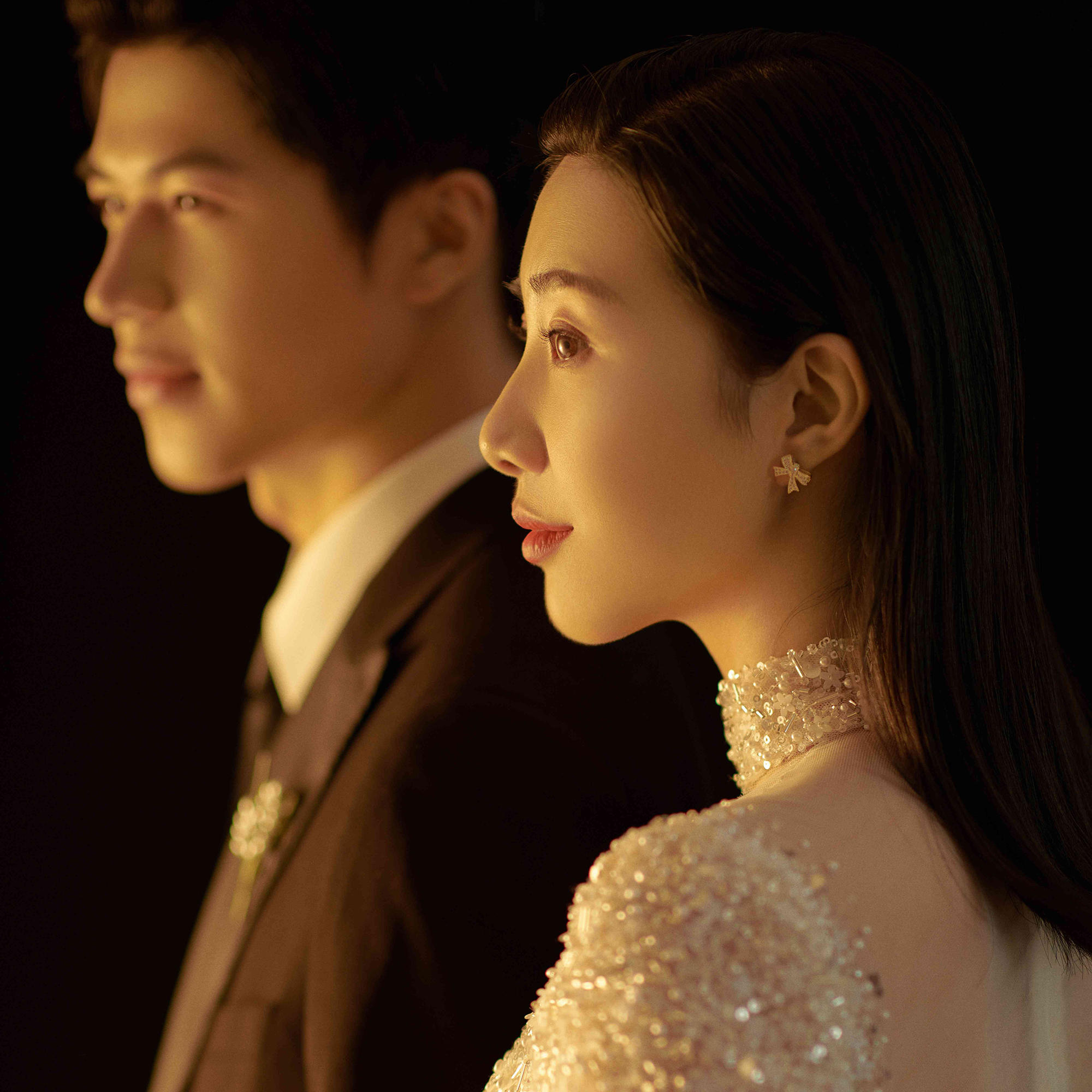 北屿映画室内光影婚纱系列
