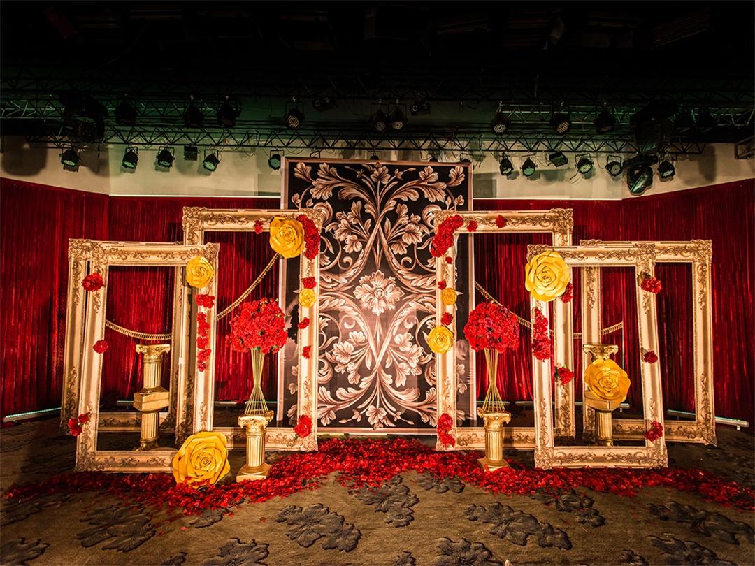 中式婚礼！大红奢华宫廷风格婚礼