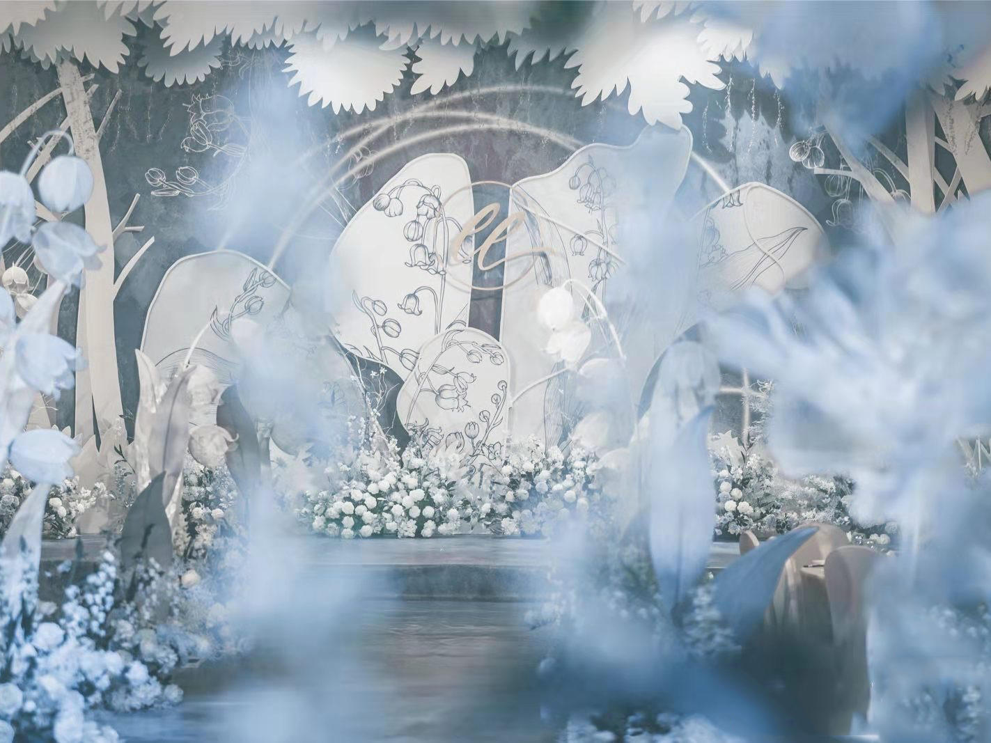 2022梦幻星空主题特色婚礼 