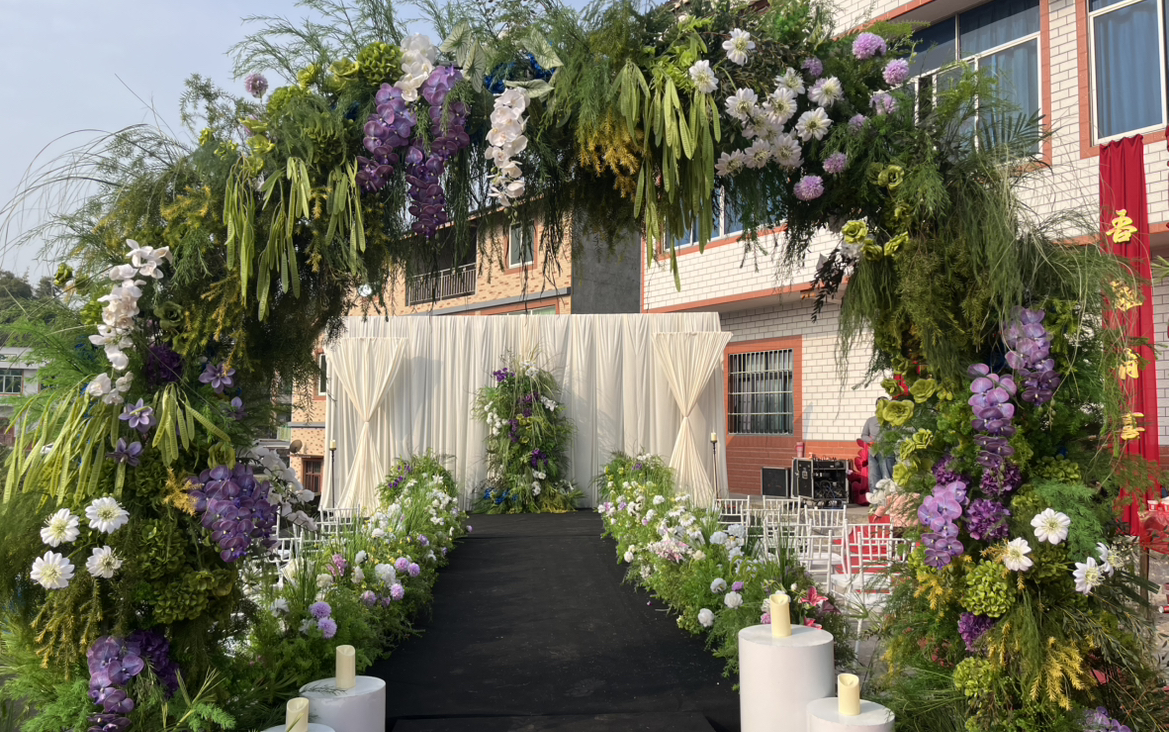 【国潮婚礼】自然质朴的乡村森系婚典