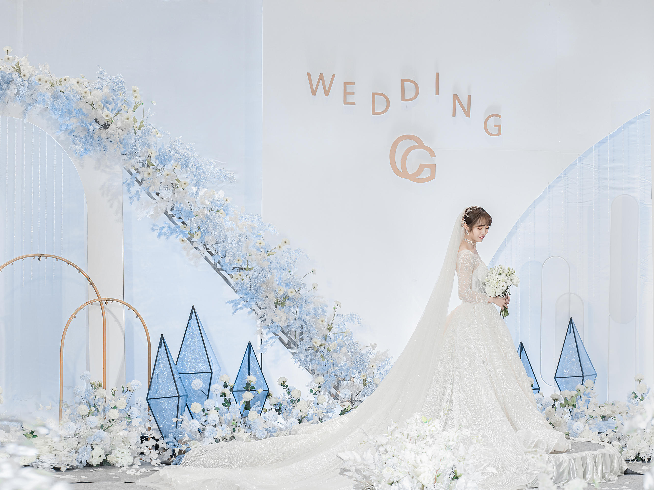 【洛亚皇朝婚礼】清新淡雅蓝