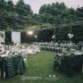 微风佛面、清新自然40-60人白绿色户外婚礼派对