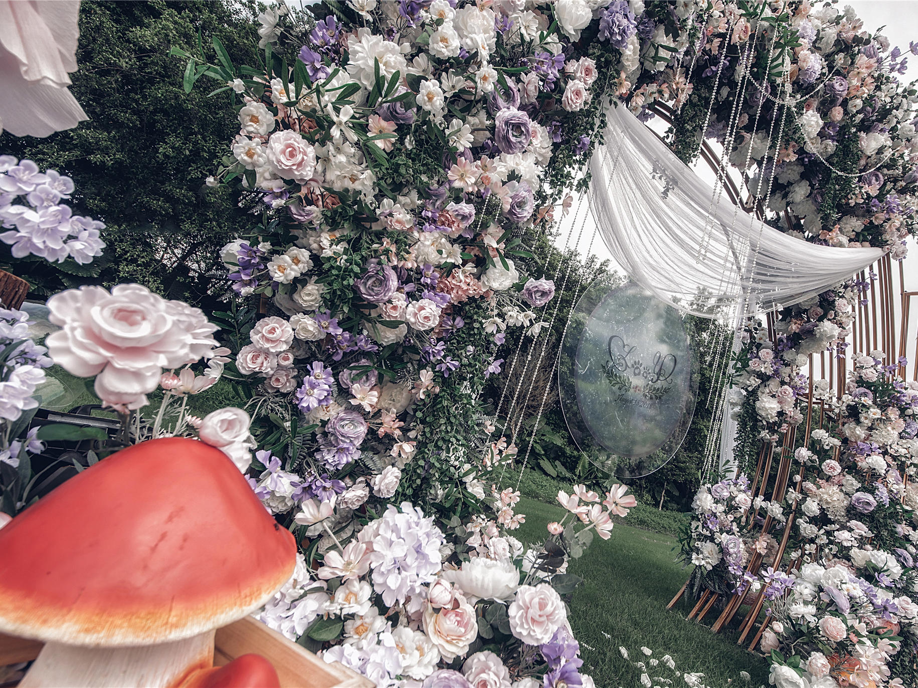 【Wedding Plus】紫色唯美婚礼布置