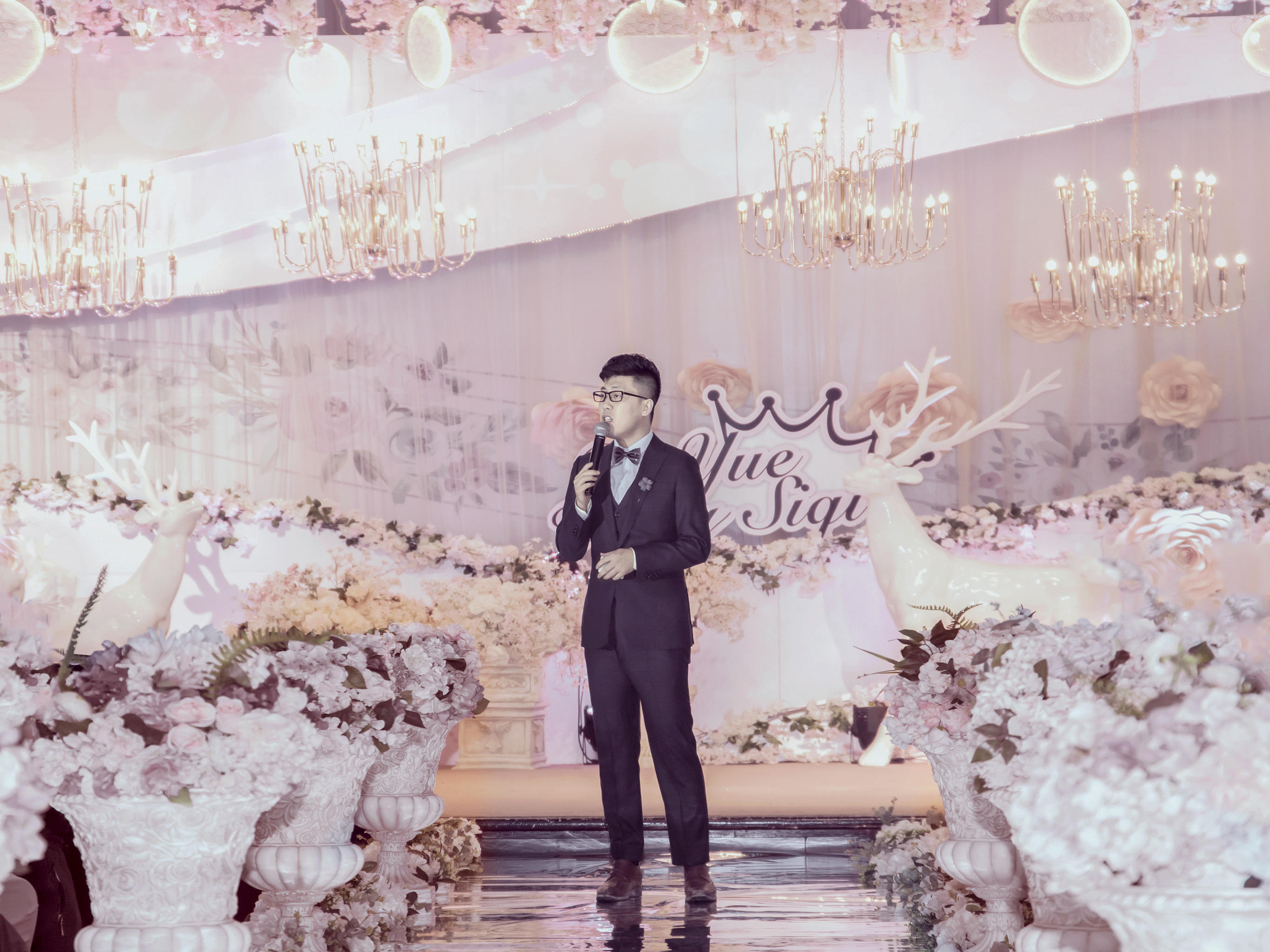 草坪婚礼策划主持+音乐执行（不含迎娶）