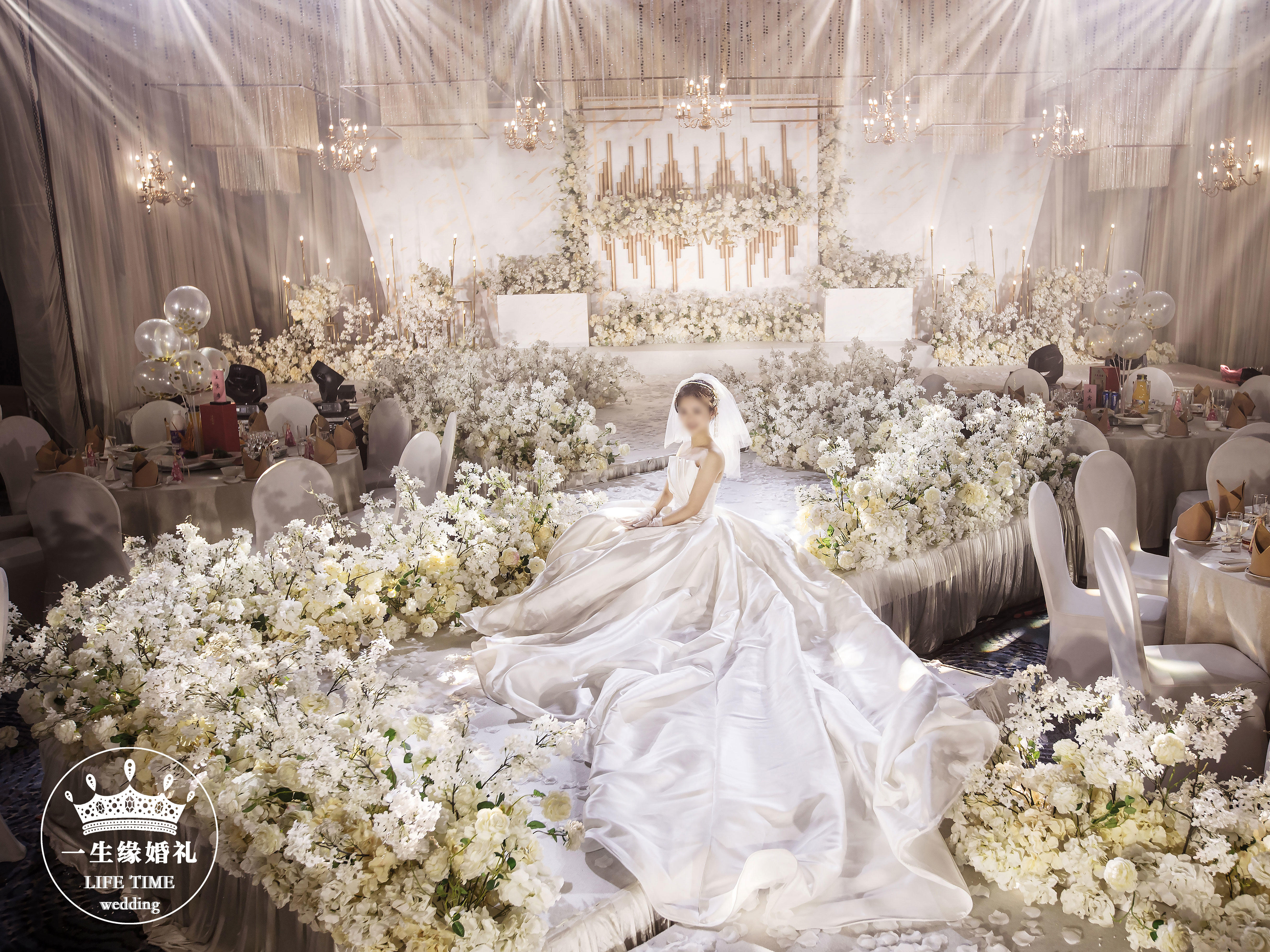 香槟白梦幻婚礼 LIFE TIME一生缘婚礼