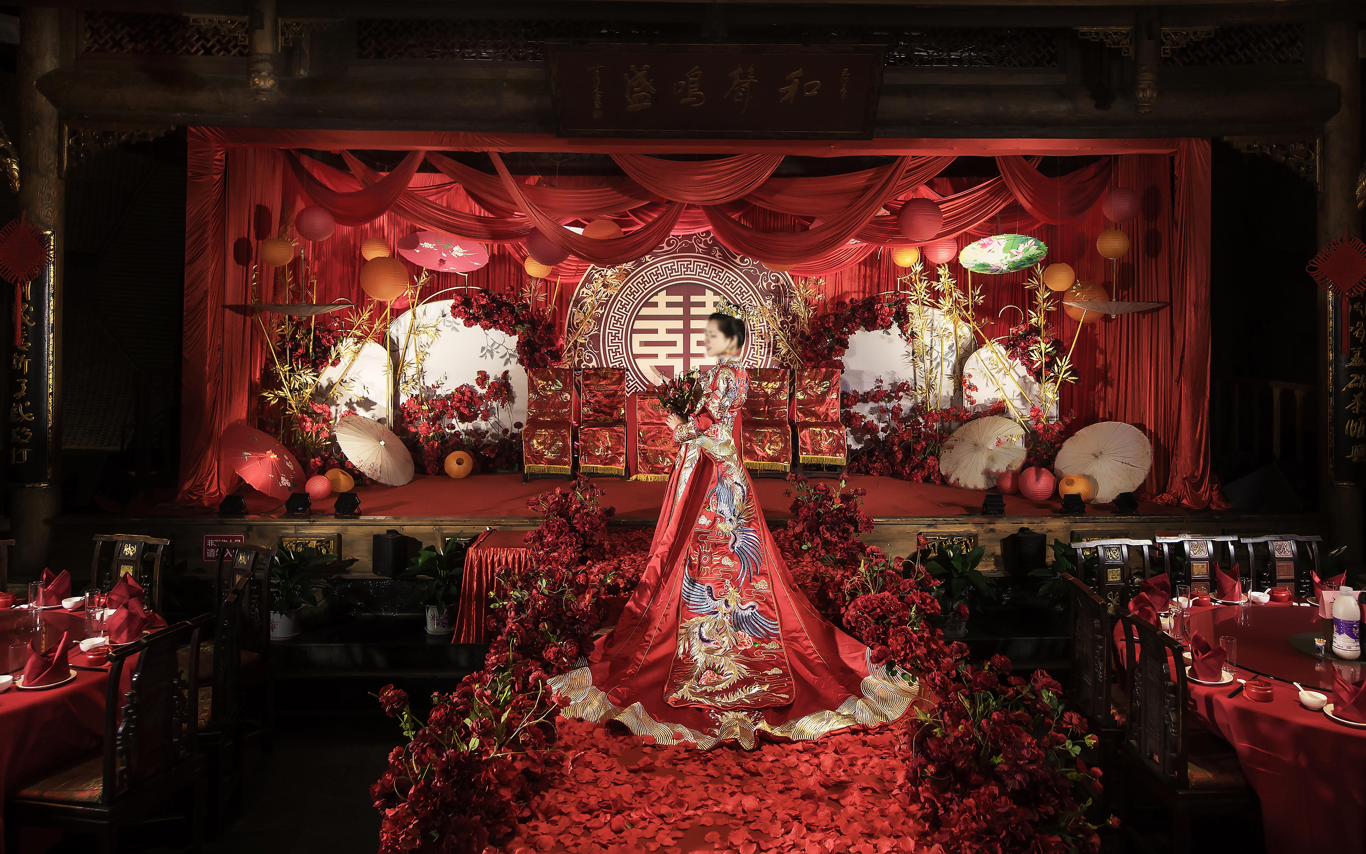 邵世婚礼2019最新季婚礼趋势发布《红新中式》 