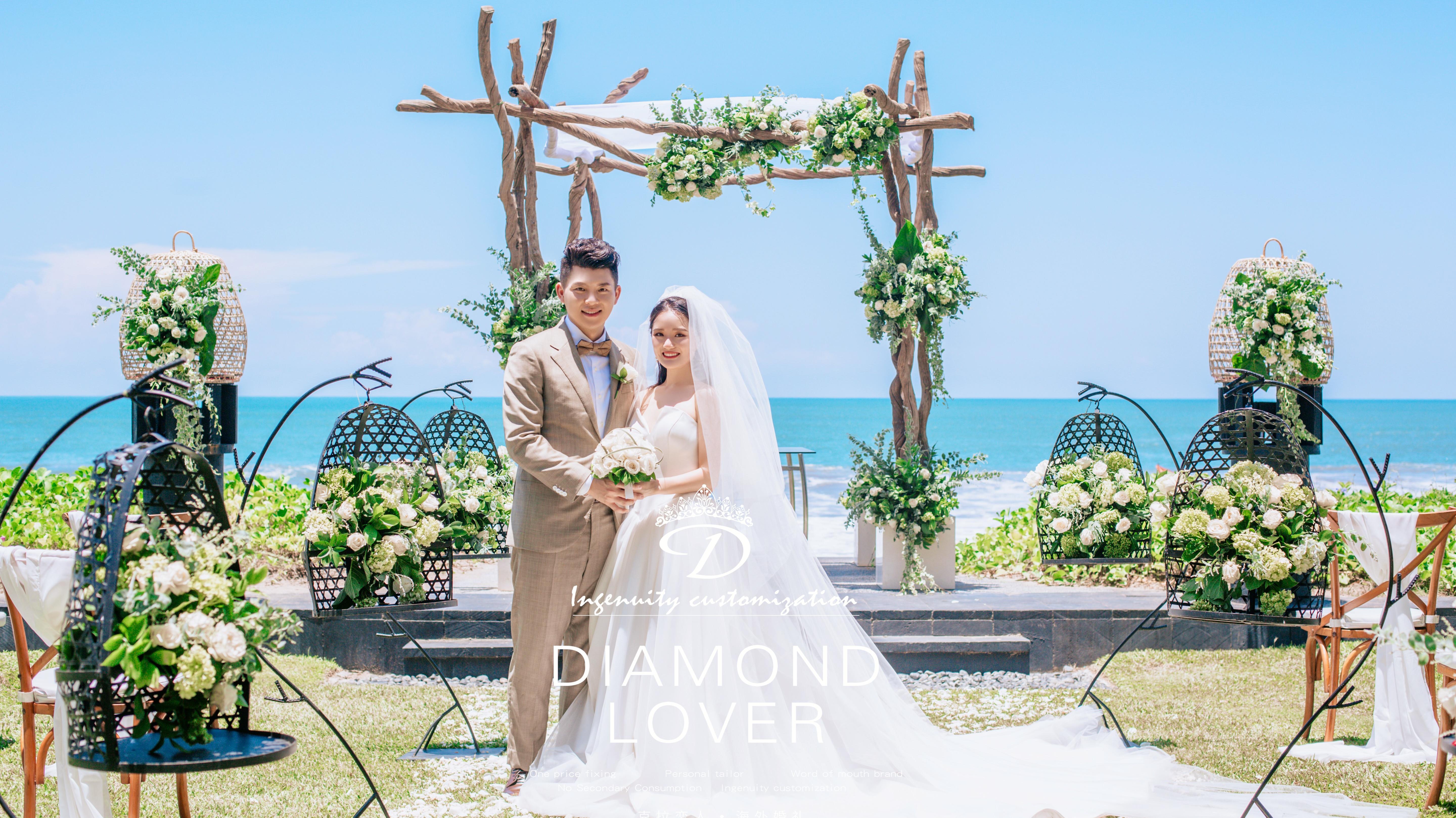 W酒店草坪婚礼巴厘岛海外婚礼策划海岛婚礼蜜