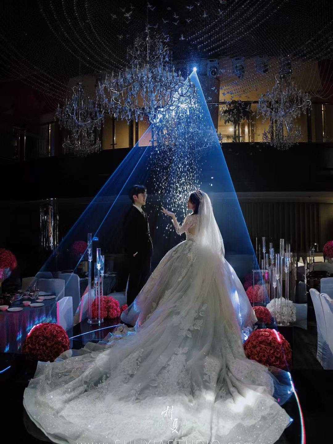 婚礼上当然要做自己的公主 婚礼主纱造型
