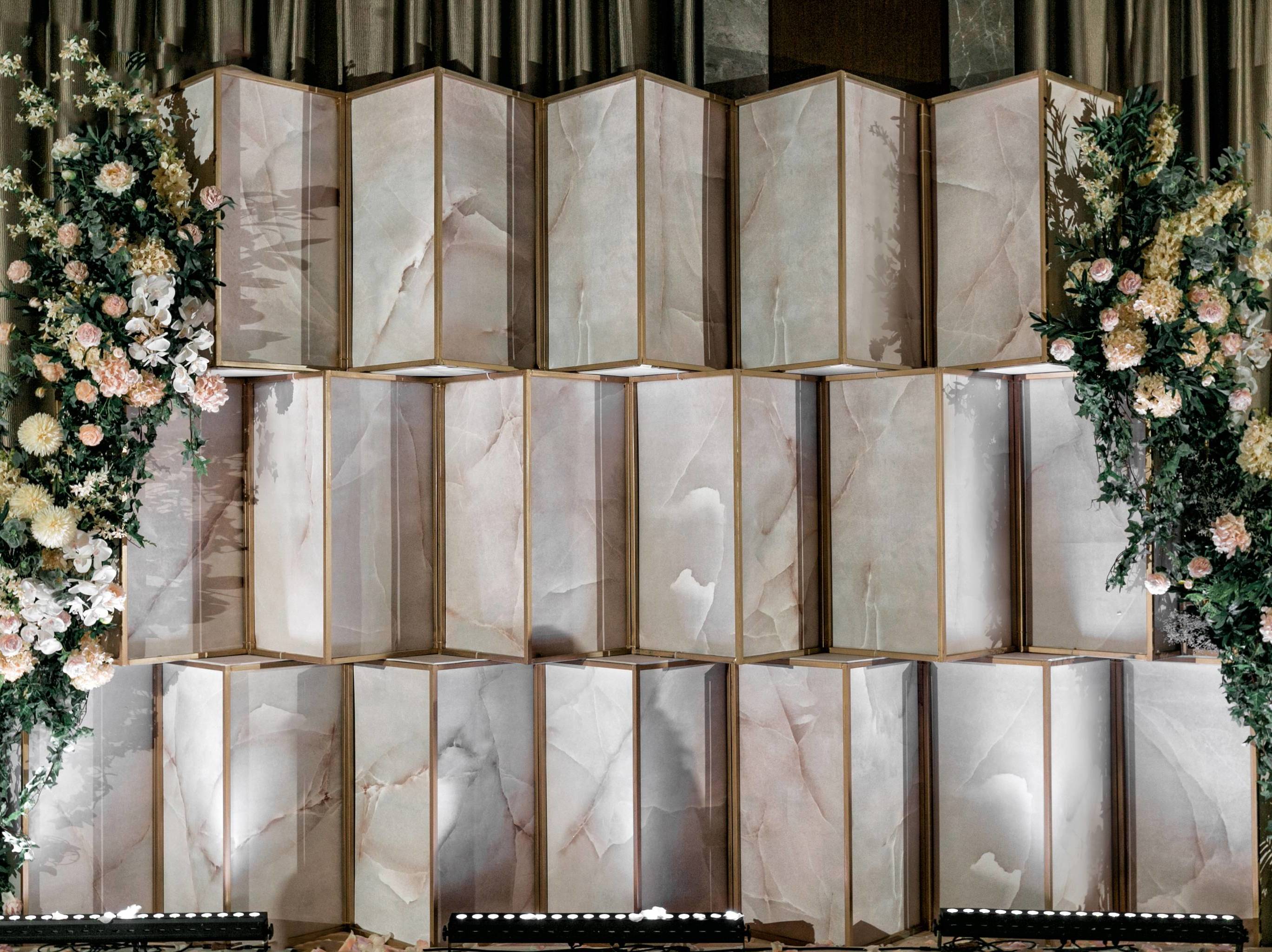 初夏丶石英粉唯美大气丶T台设计大气