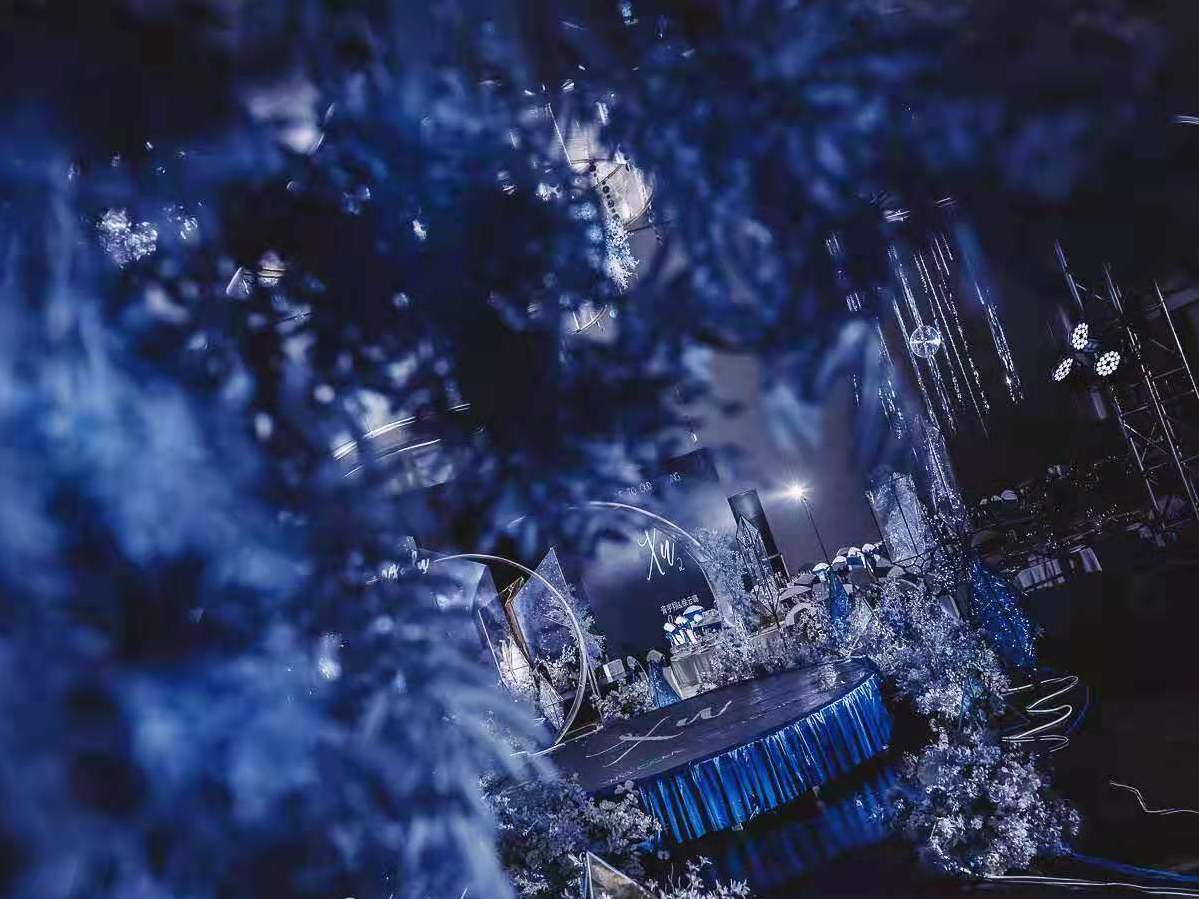 静谧蓝色系【柒月婚礼定制】闪耀