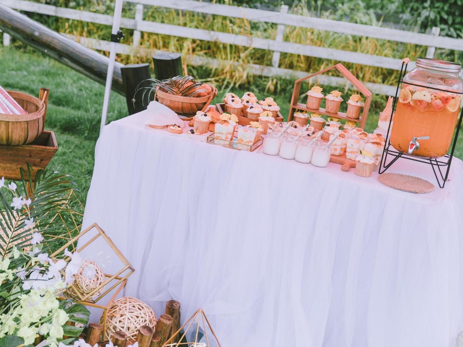 千寻婚礼【永结同心】小清新大气户外婚礼