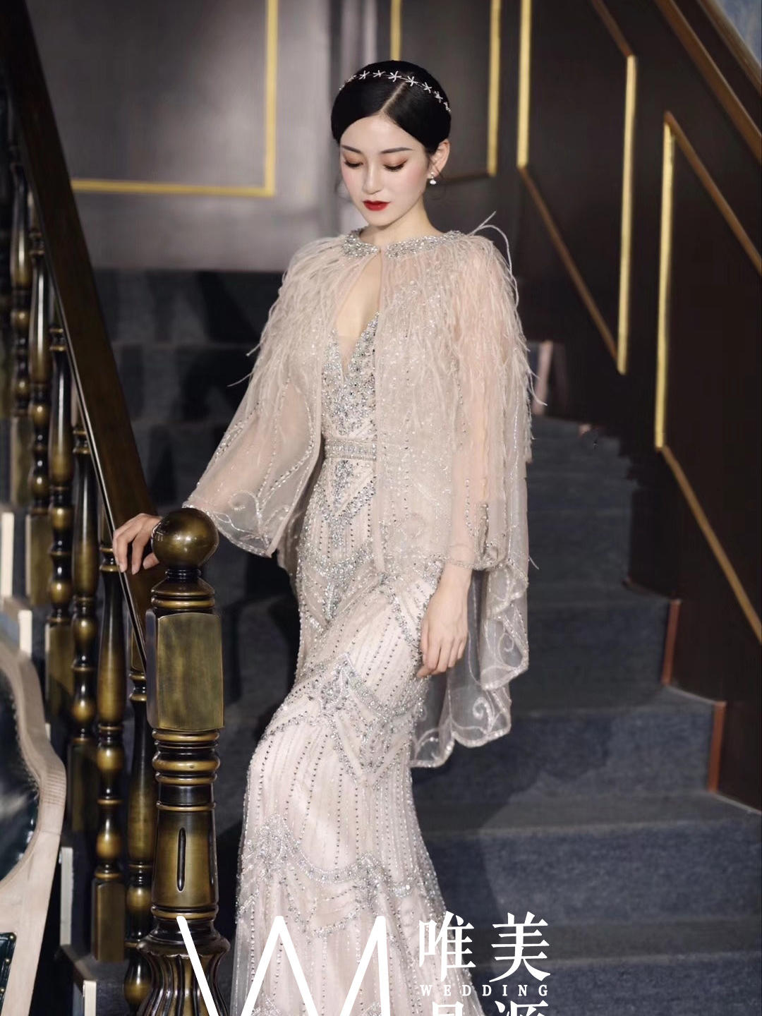 【一价全包】送新郎礼服+伴娘服+对戒+莫桑石项链