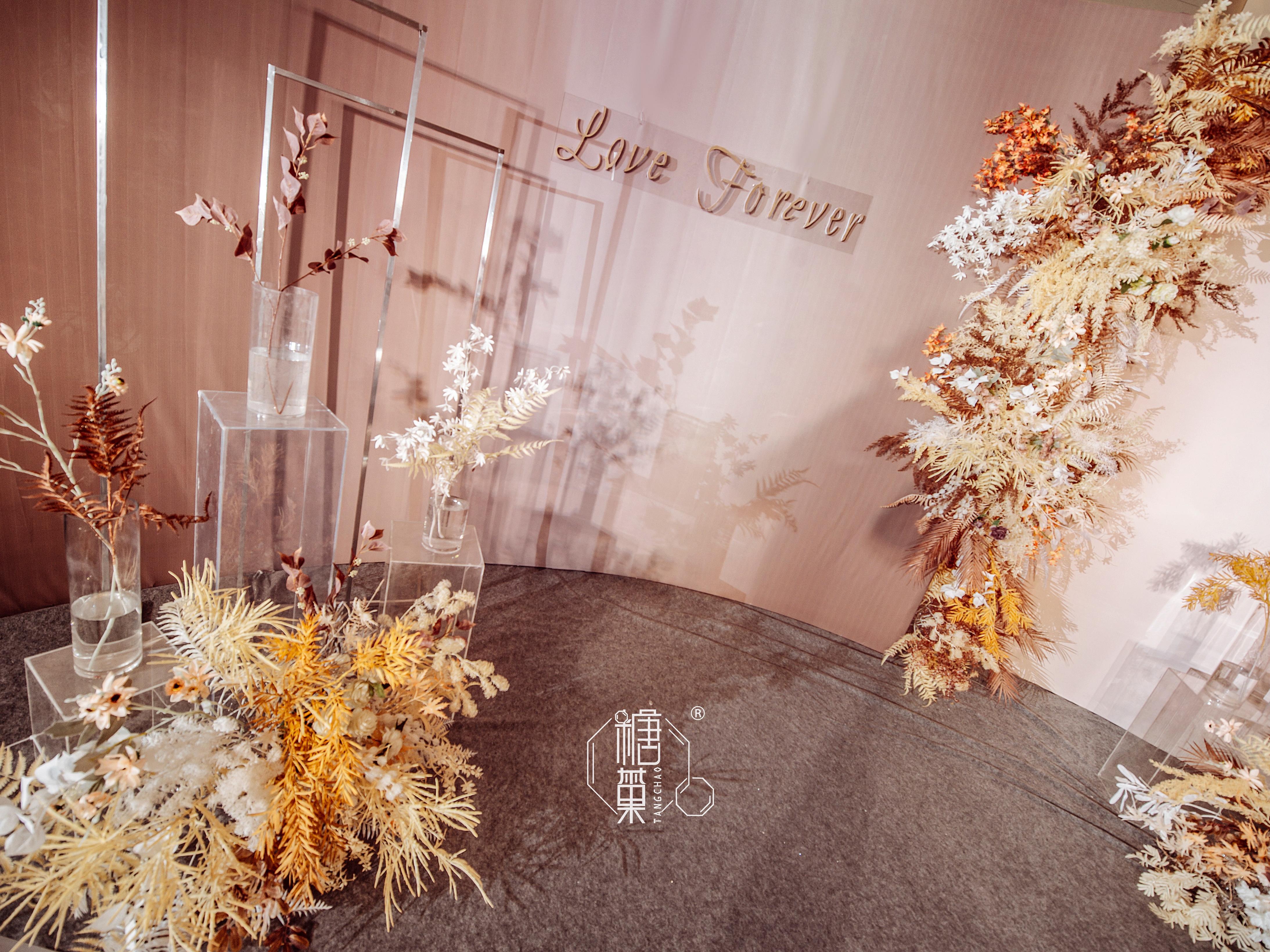 【糖巢婚礼】|午后暖阳般奶茶色婚礼