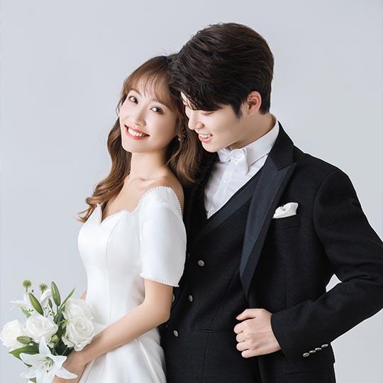 简约韩式  姜胡夫妇客照欣赏
