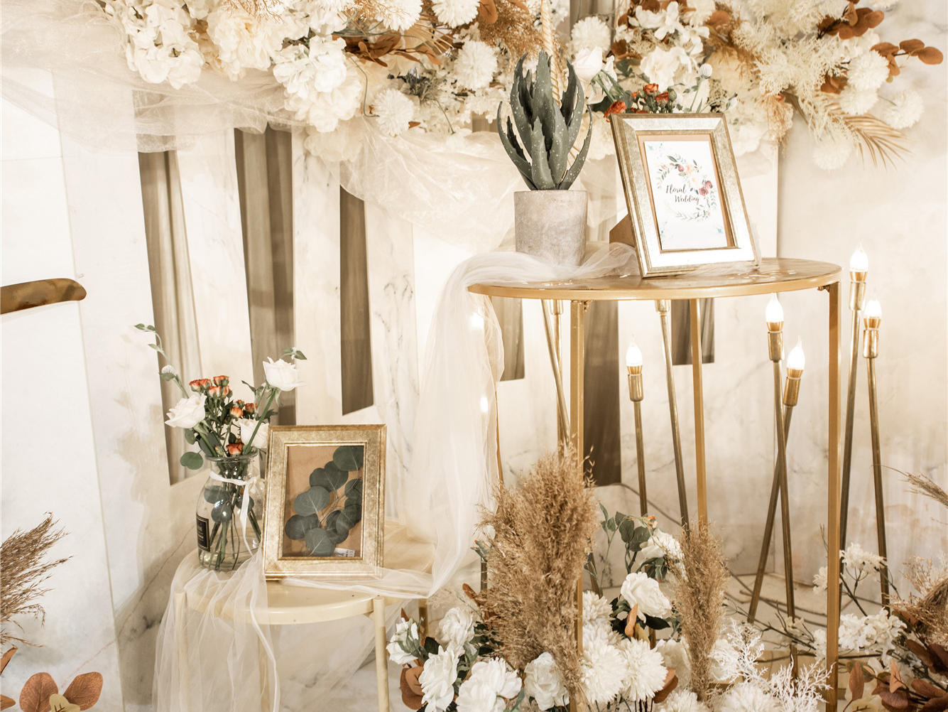 【人气好评】高级质感|大气香槟色婚礼+四大金刚