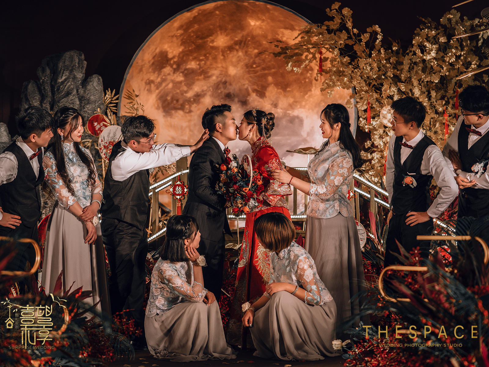 [喜望私享婚礼定制]网红新中式婚礼分享-传统大气