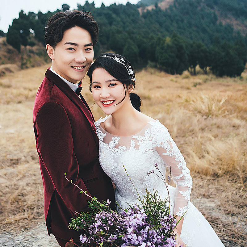 旅拍定制套餐國內熱門景任選訂單送全新婚紗