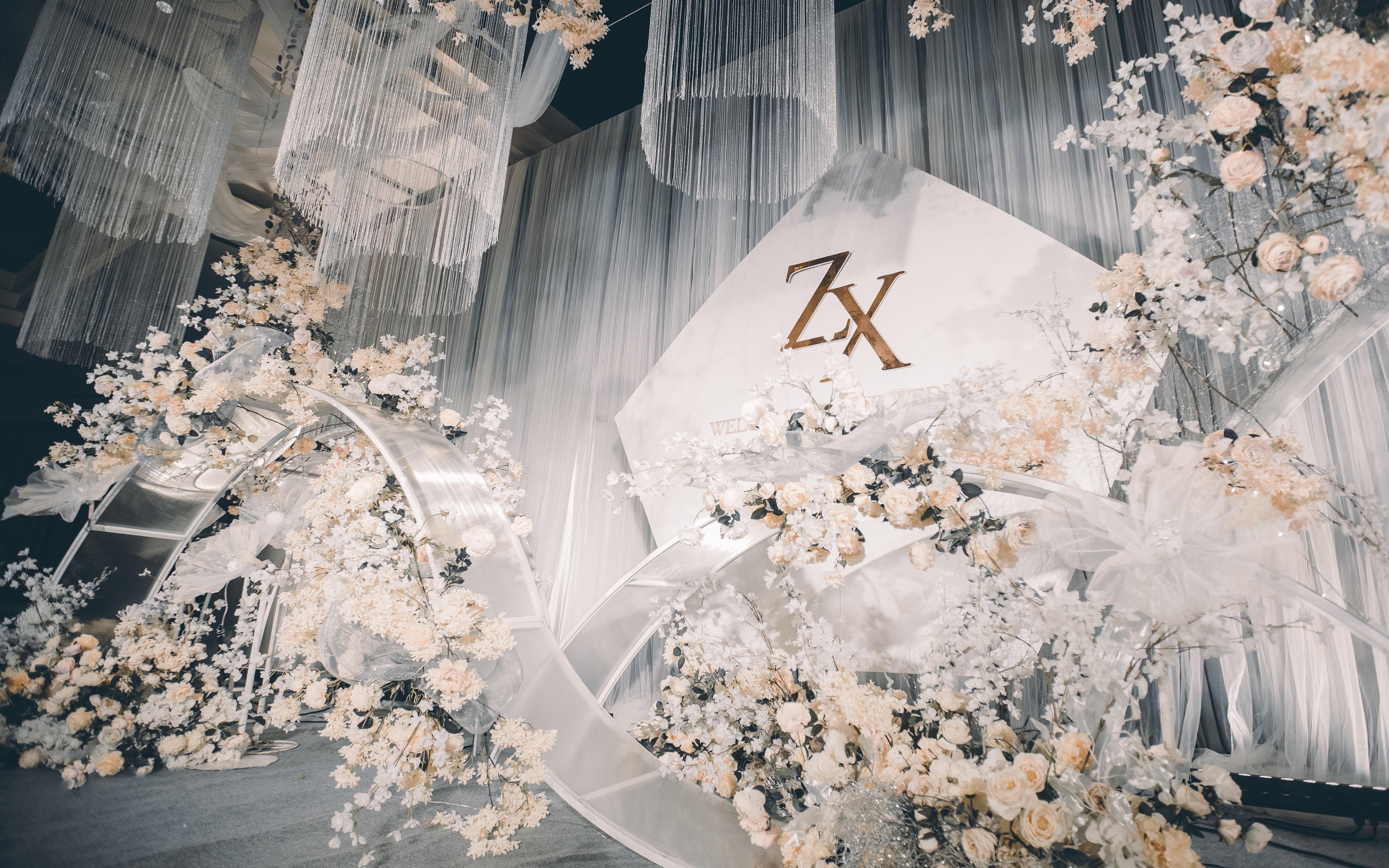 壹禧堂婚礼空间-灰白色唯美系列