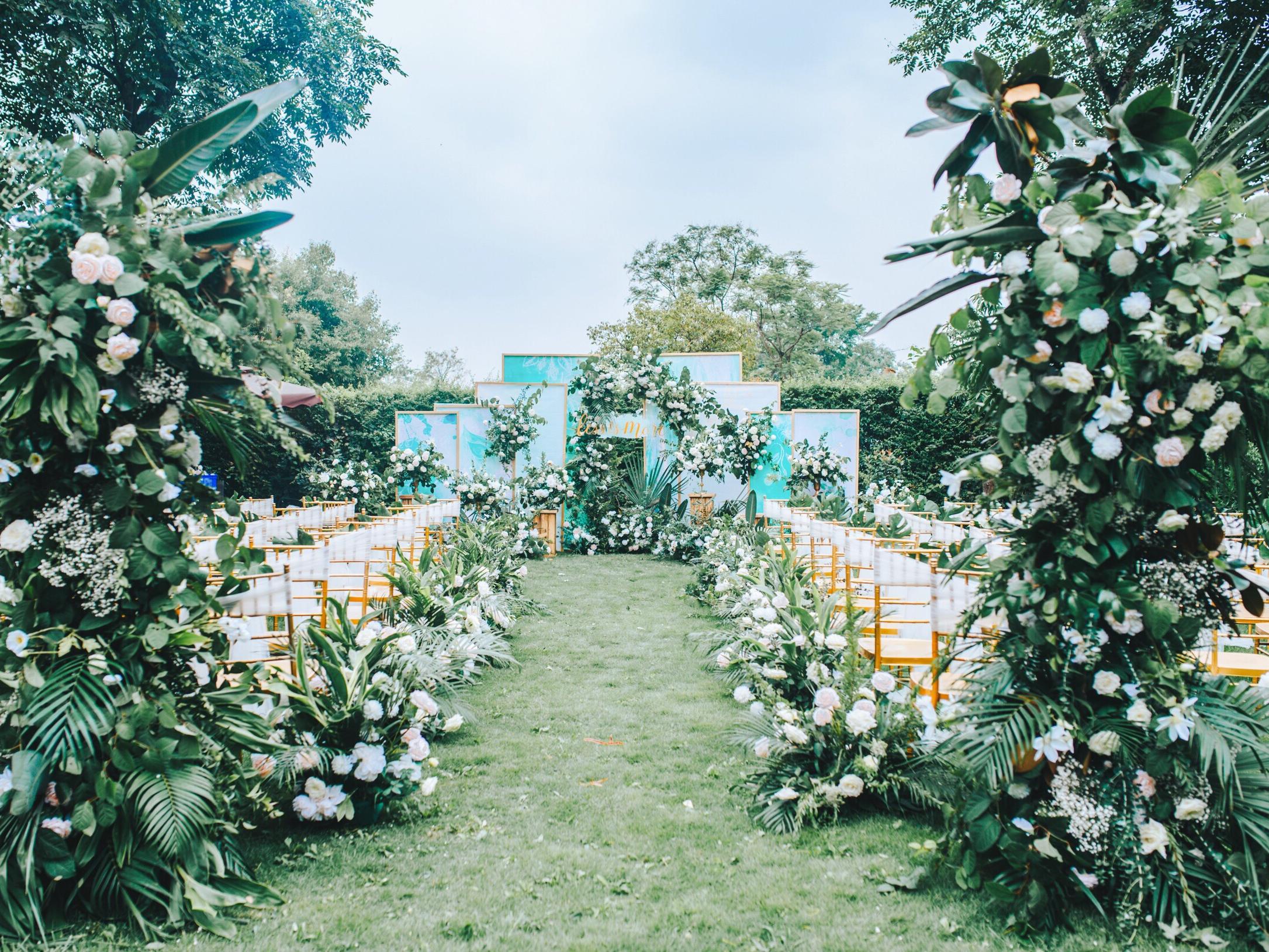 【女大当嫁婚礼】小清新INS浪漫草坪婚礼