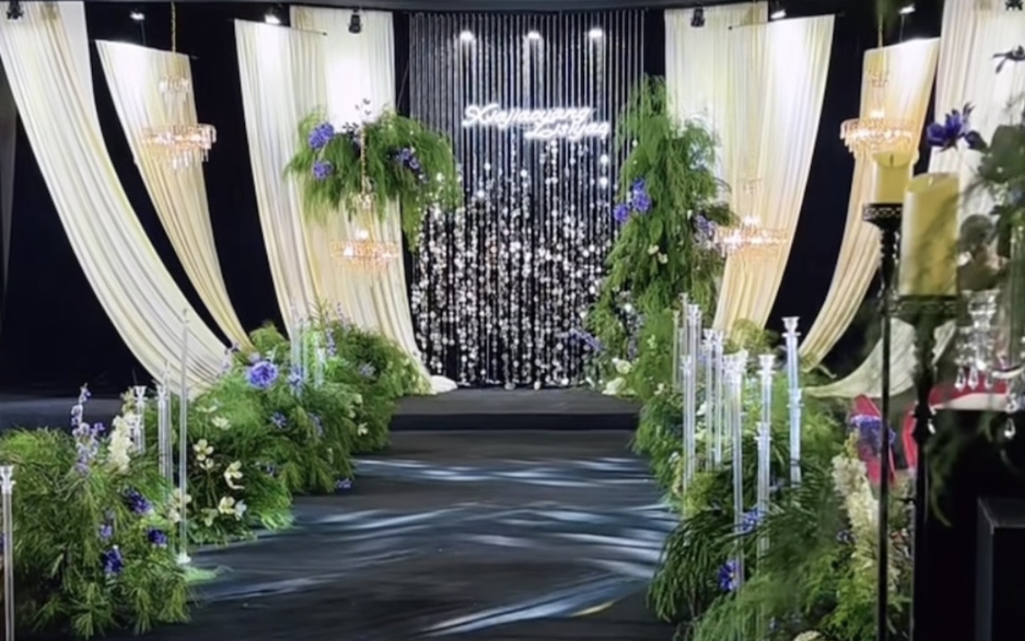 小廳也能擁有韓式婚禮布置