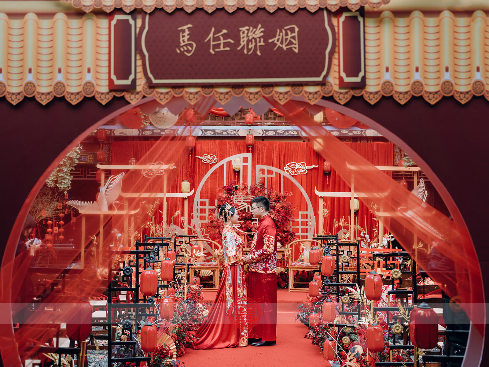 【花堂喜事】—超有仪式感的典雅别致四合院婚礼