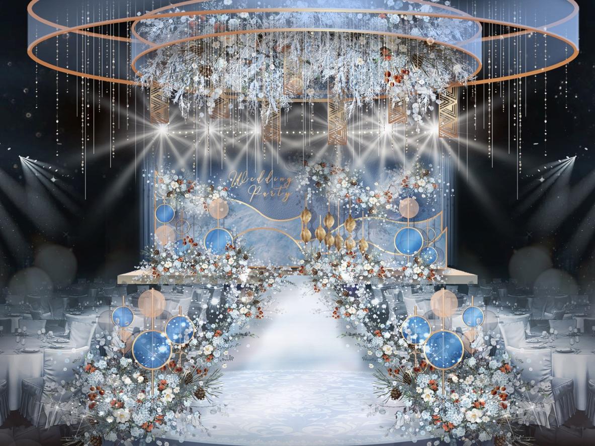 【美慕MEMO婚礼】《蓝色挚爱》主题婚礼