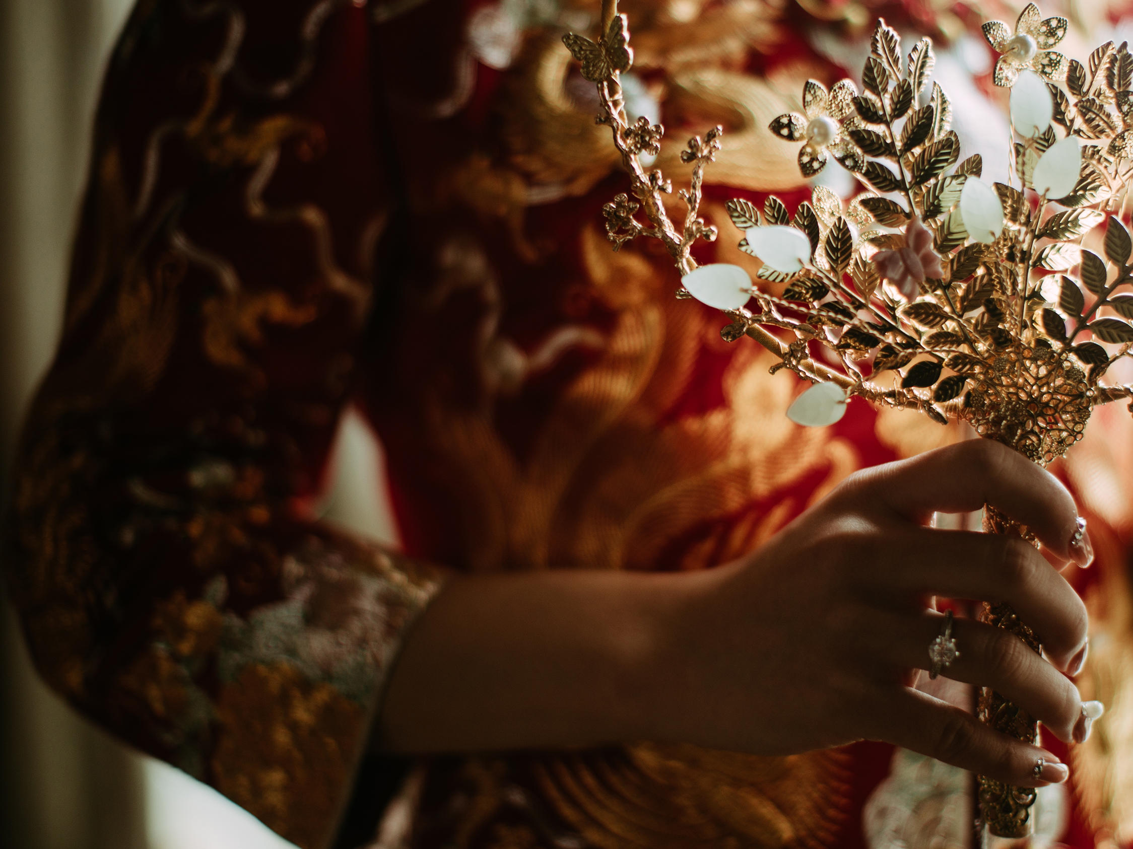 【龙凤褂】新娘出门小五福