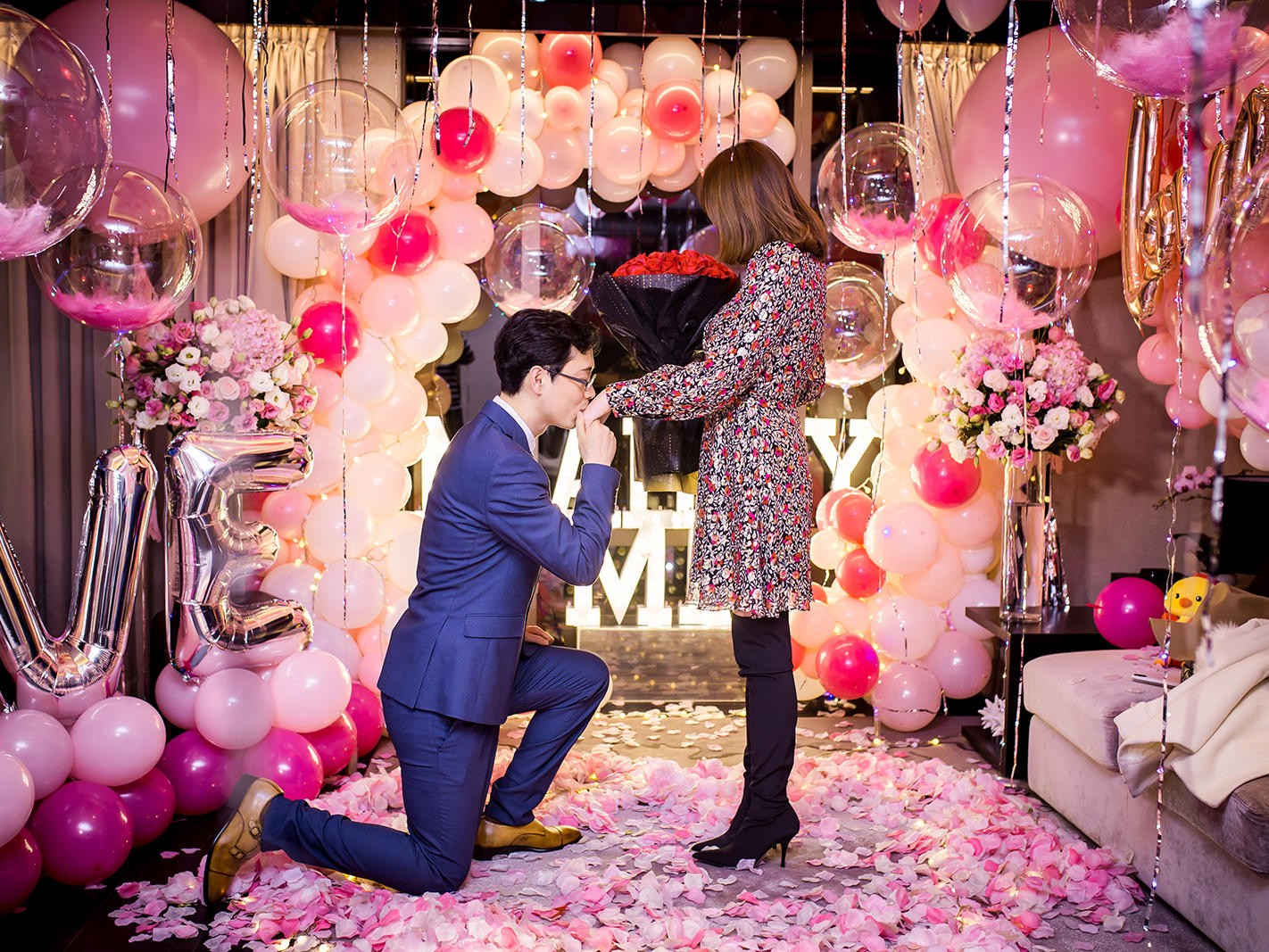 酒店套房求婚策划 专享极度私密的唯美浪漫求婚