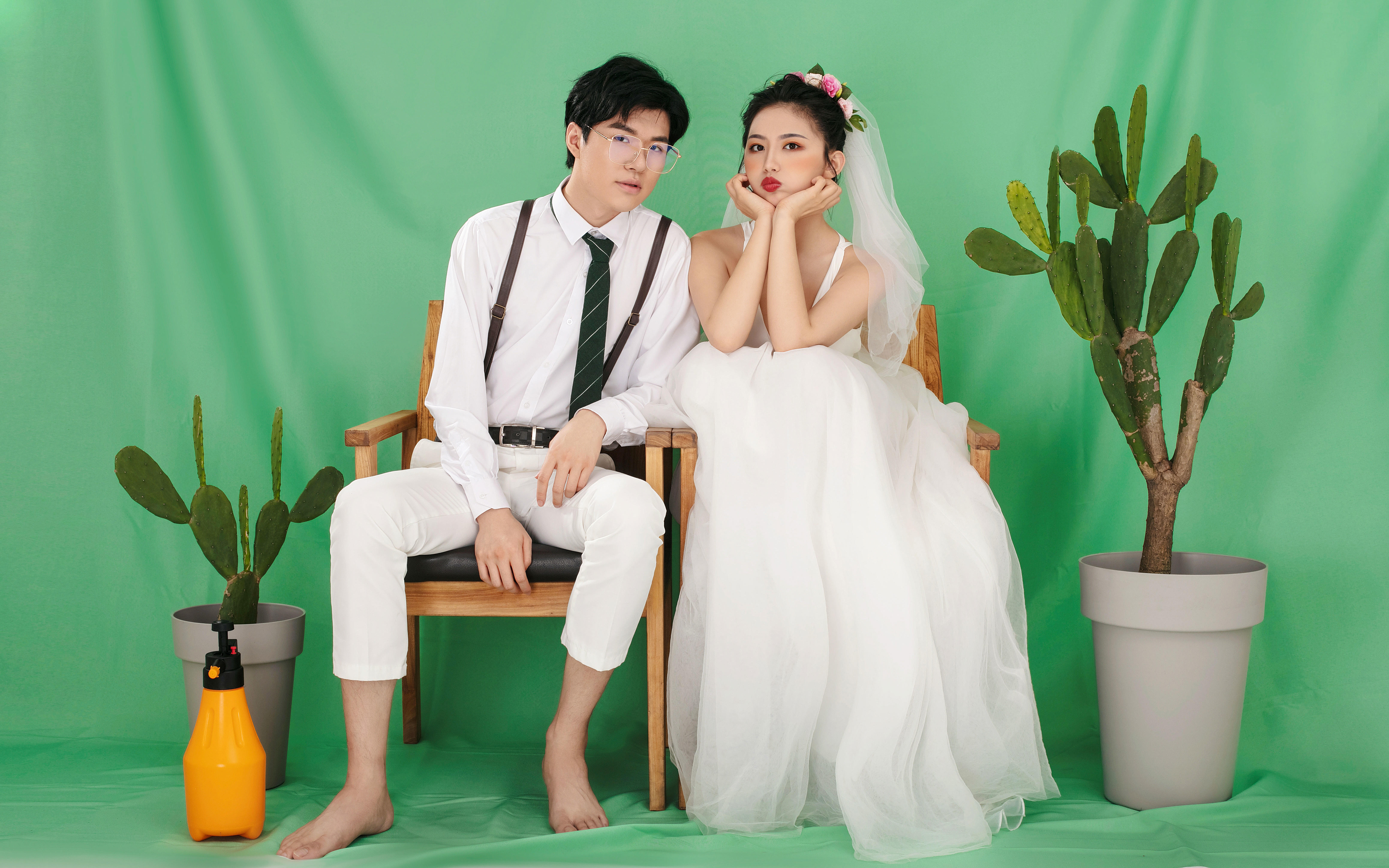 【4服4造】高端婚纱摄影+无隐形消费