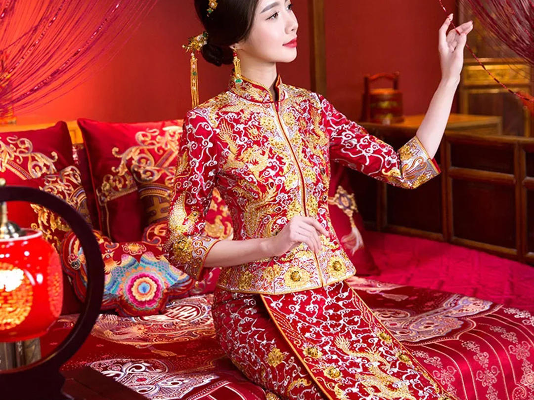 【缪斯婚纱】设计款秀禾/超值出售