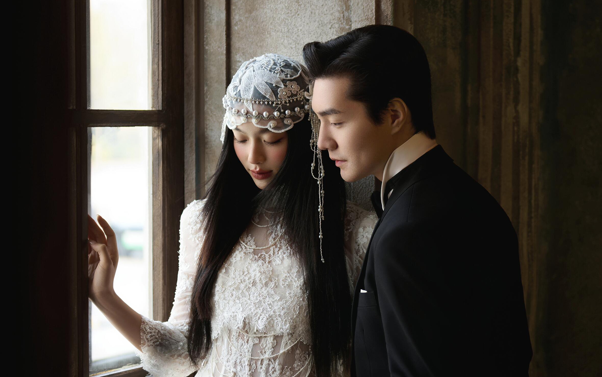 法式婚紗照｜在中世紀(jì)劇場(chǎng)邂逅復(fù)古浪漫