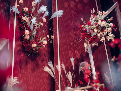 【记忆婚礼】一款暖暖的红色轻奢婚礼！