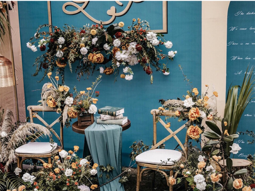 法式复古森系风莫兰迪撞色系