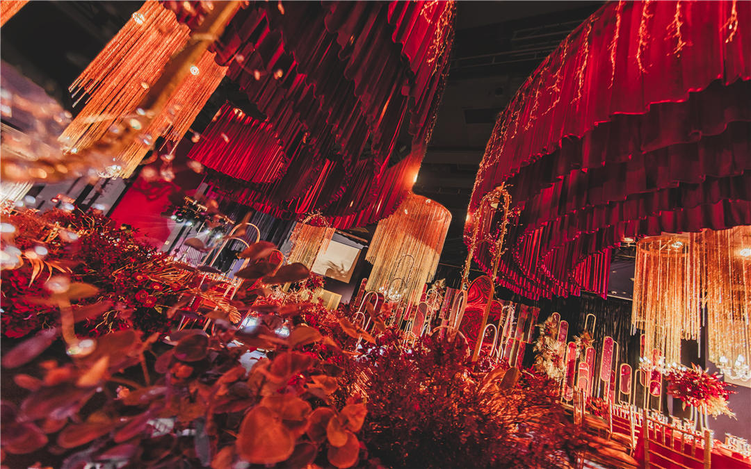 【程睿婚礼】黑色+深复古红