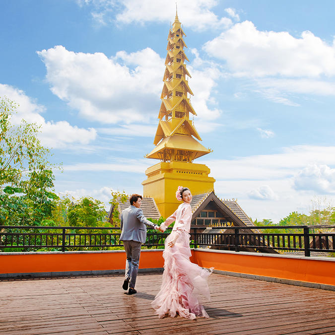 【玩转版纳 幸福旅拍】6服6造/一价全包旅拍婚纱