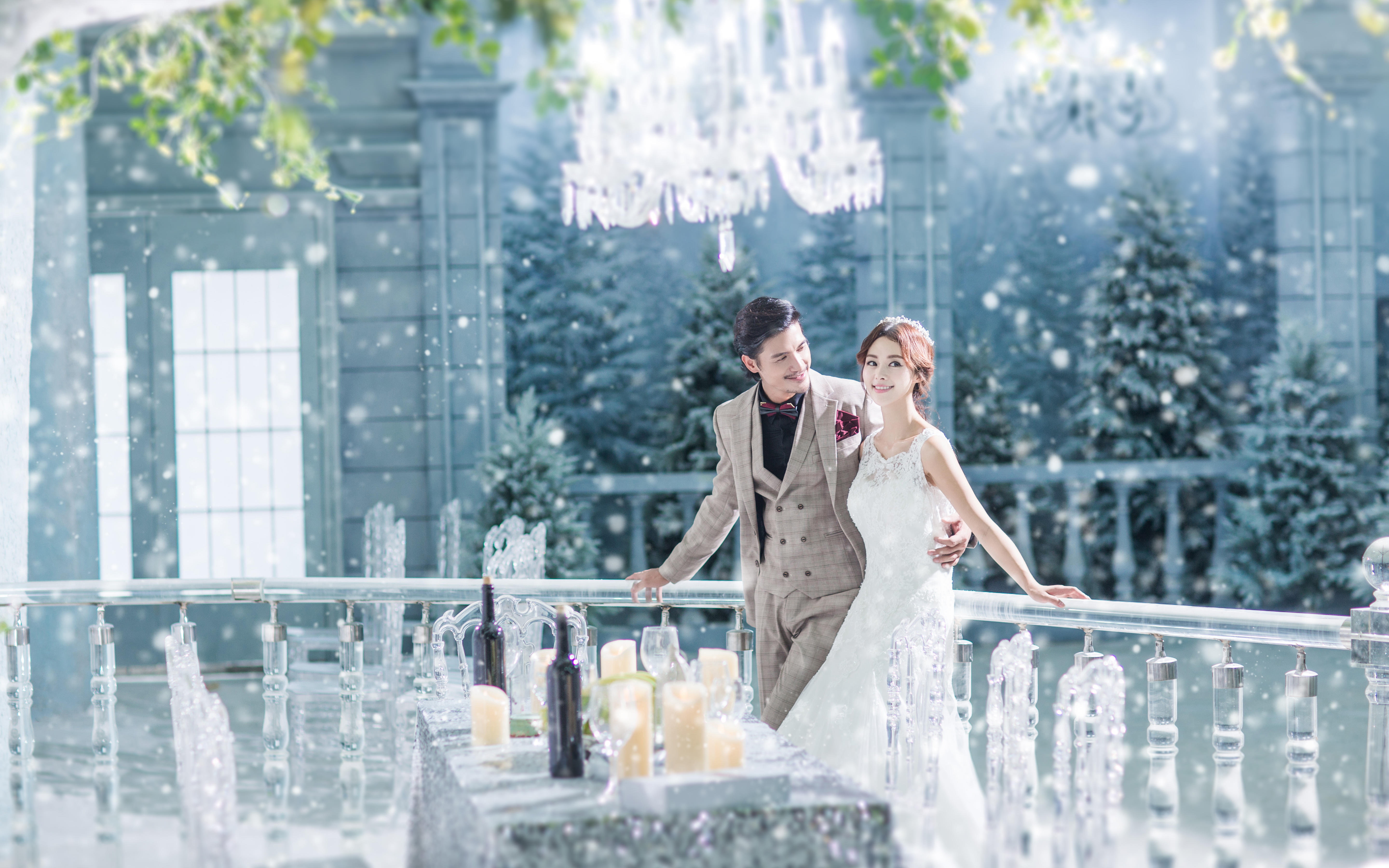 【时尚甜蜜结婚证件照】青禾出品