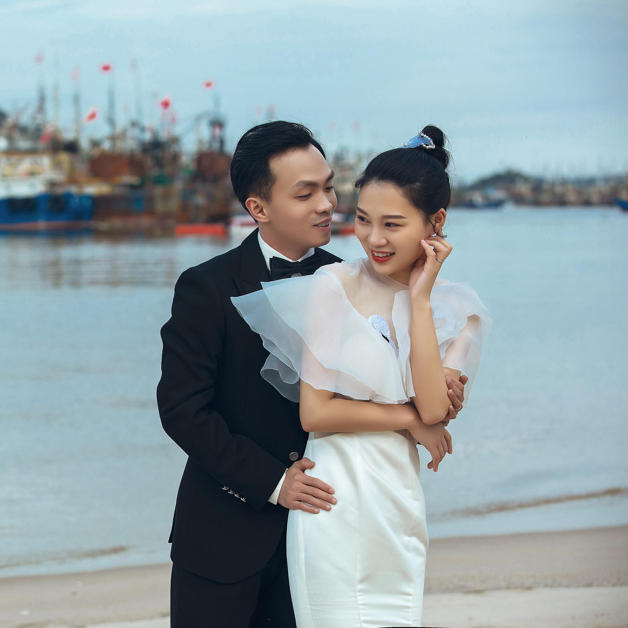 【光合影像】浪漫海景 婚纱照