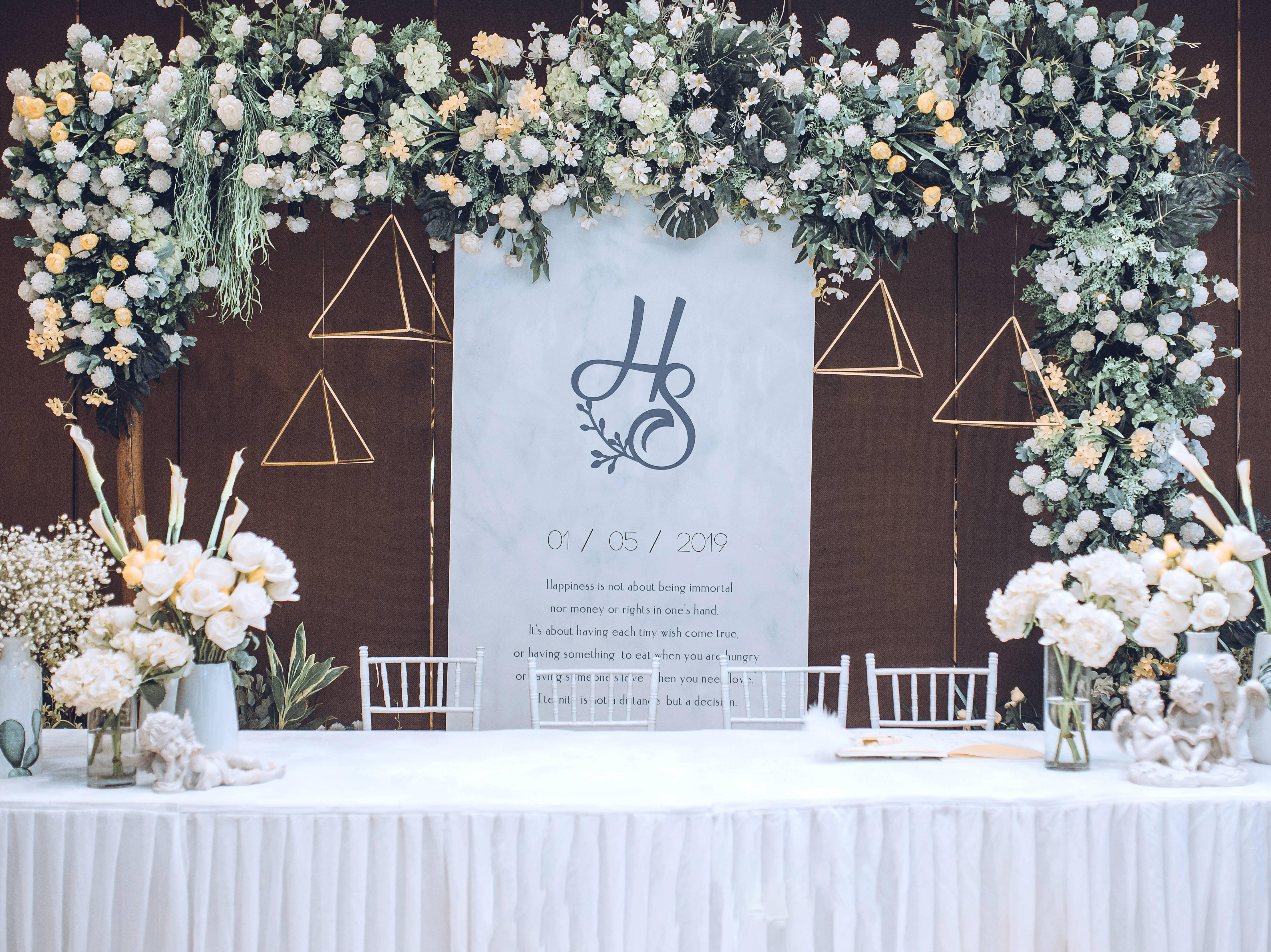 限时特惠 | 小型婚礼 | 含人员 布置