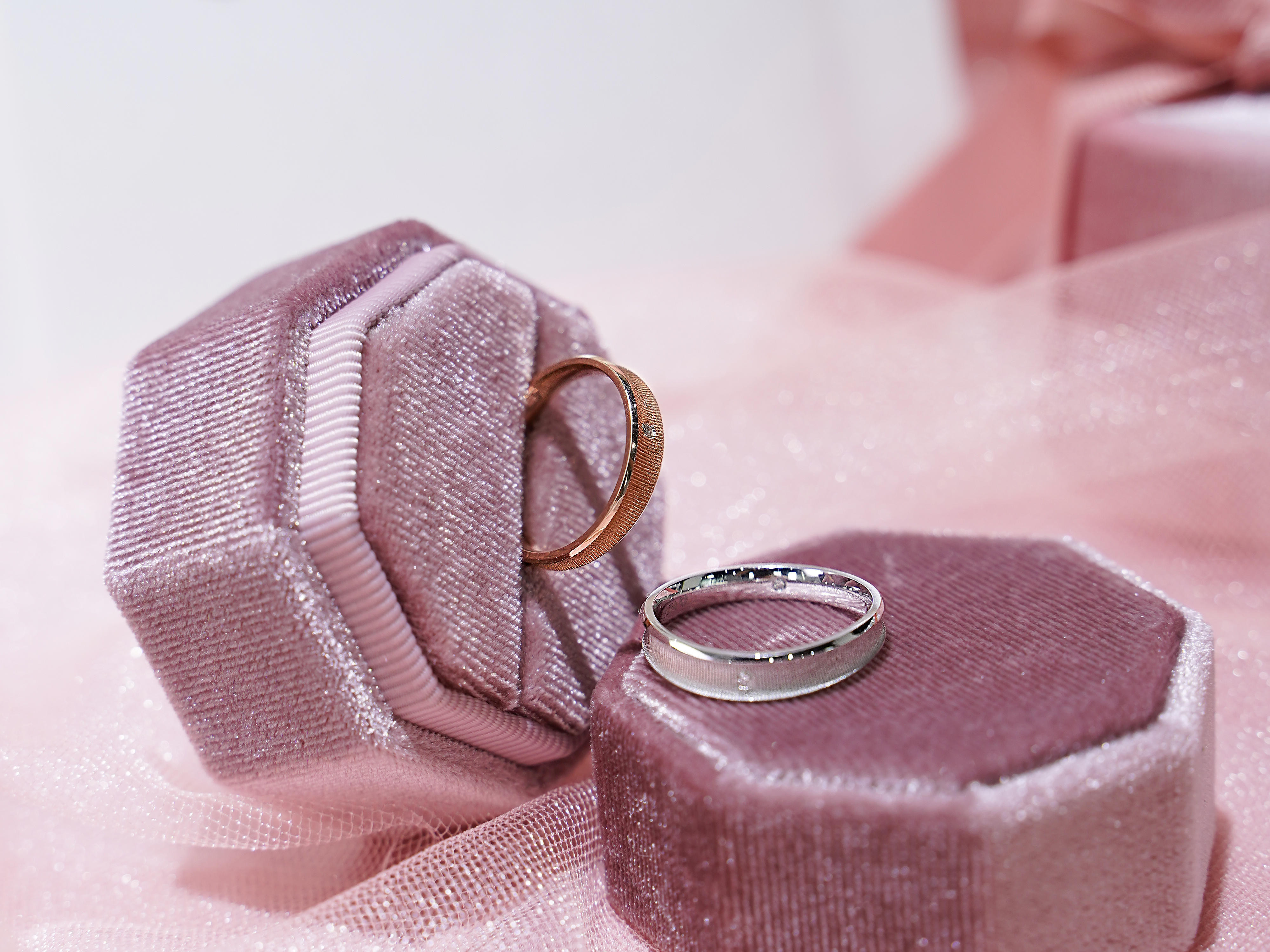 狐狸的夏天珠宝「时空」设计款求婚对戒