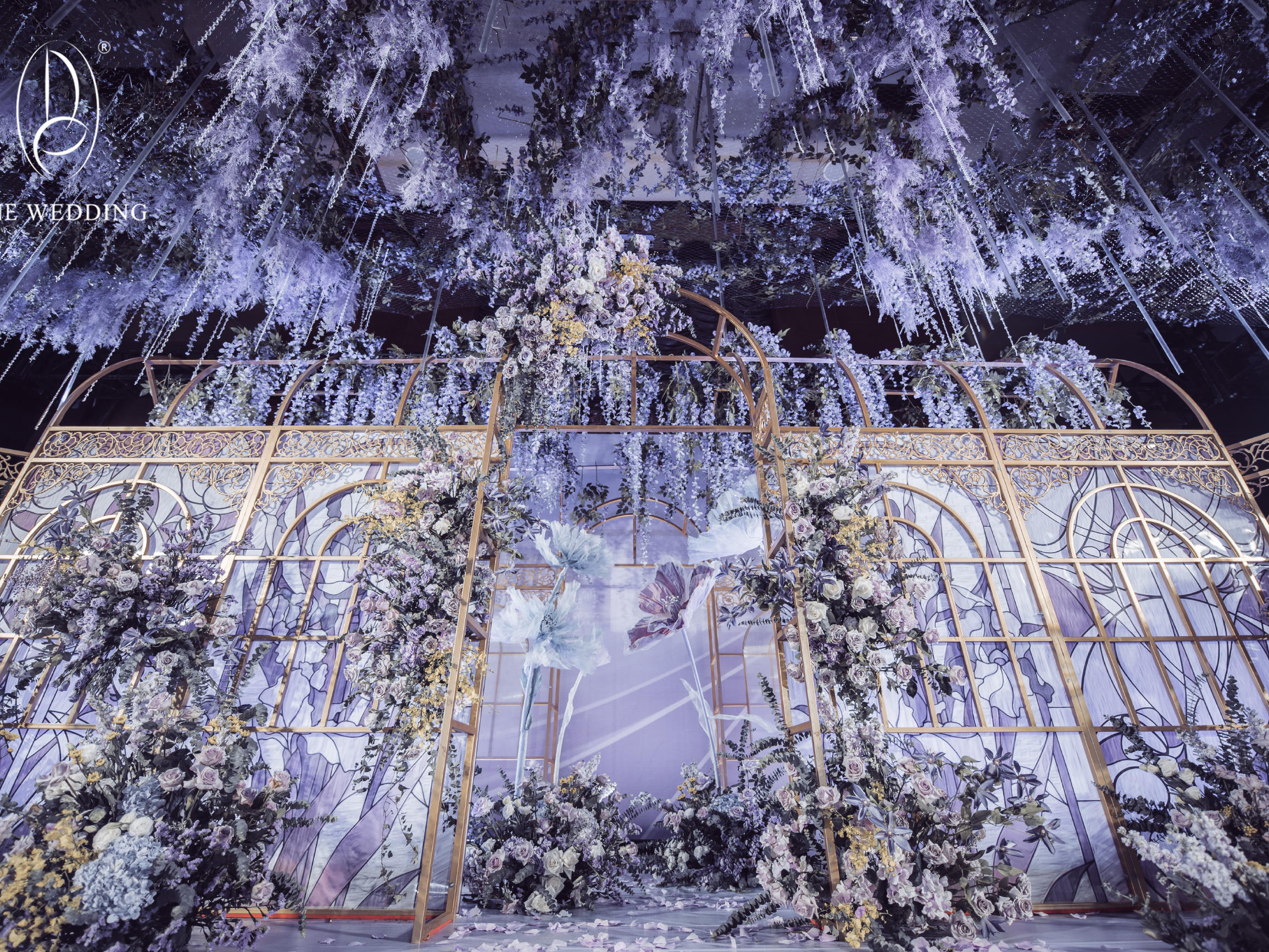 「Lilac Ocean」紫色花海|浦东文华东方