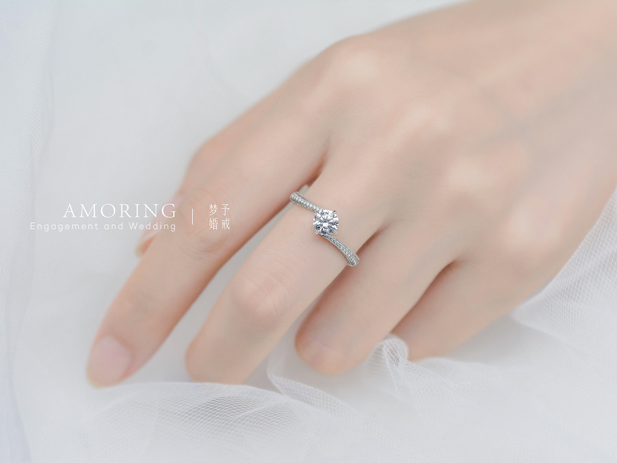 新品婚戒-满分 | 特色结婚钻戒