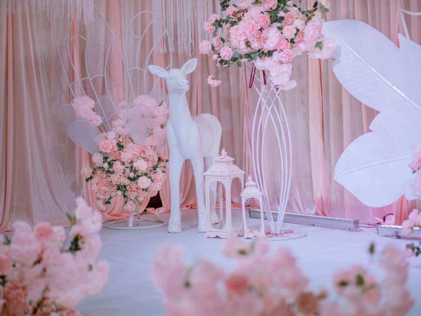 粉色迷恋——赠送地爆气球