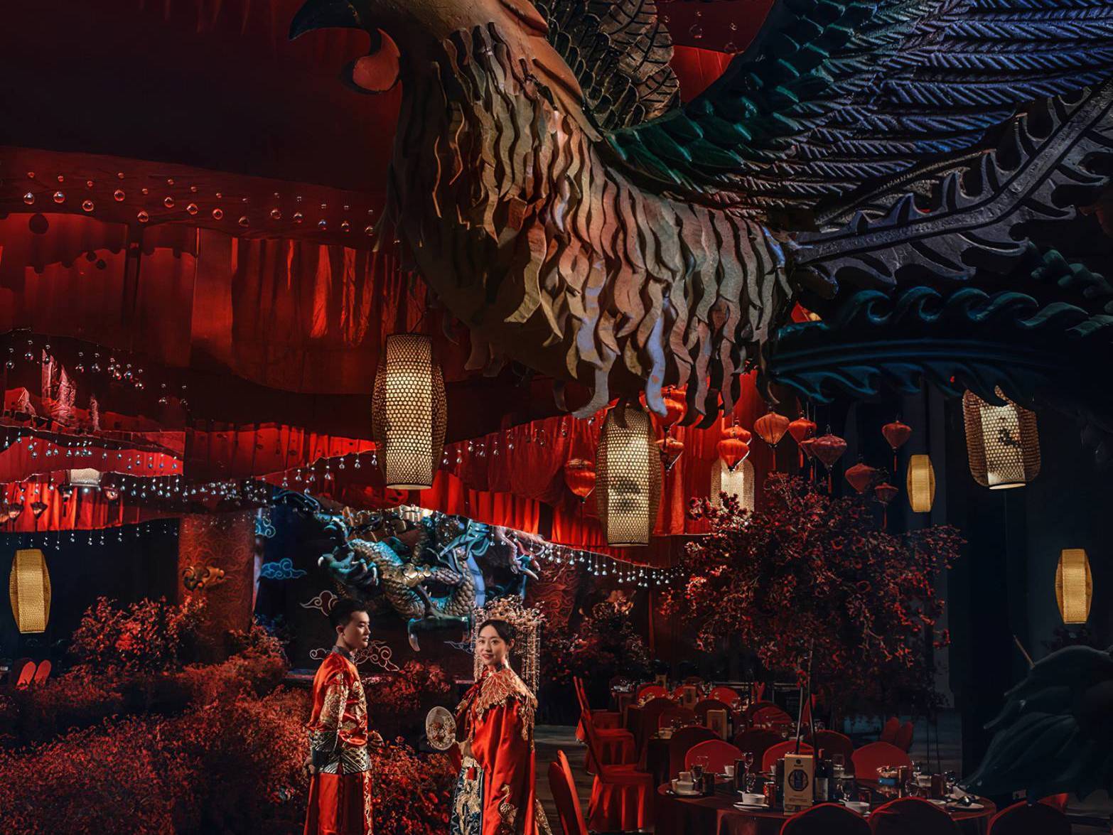 天美婚礼-大气辉煌红色中式婚礼