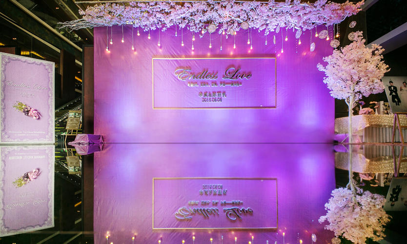 【Endless Love】浪漫樱花粉婚礼