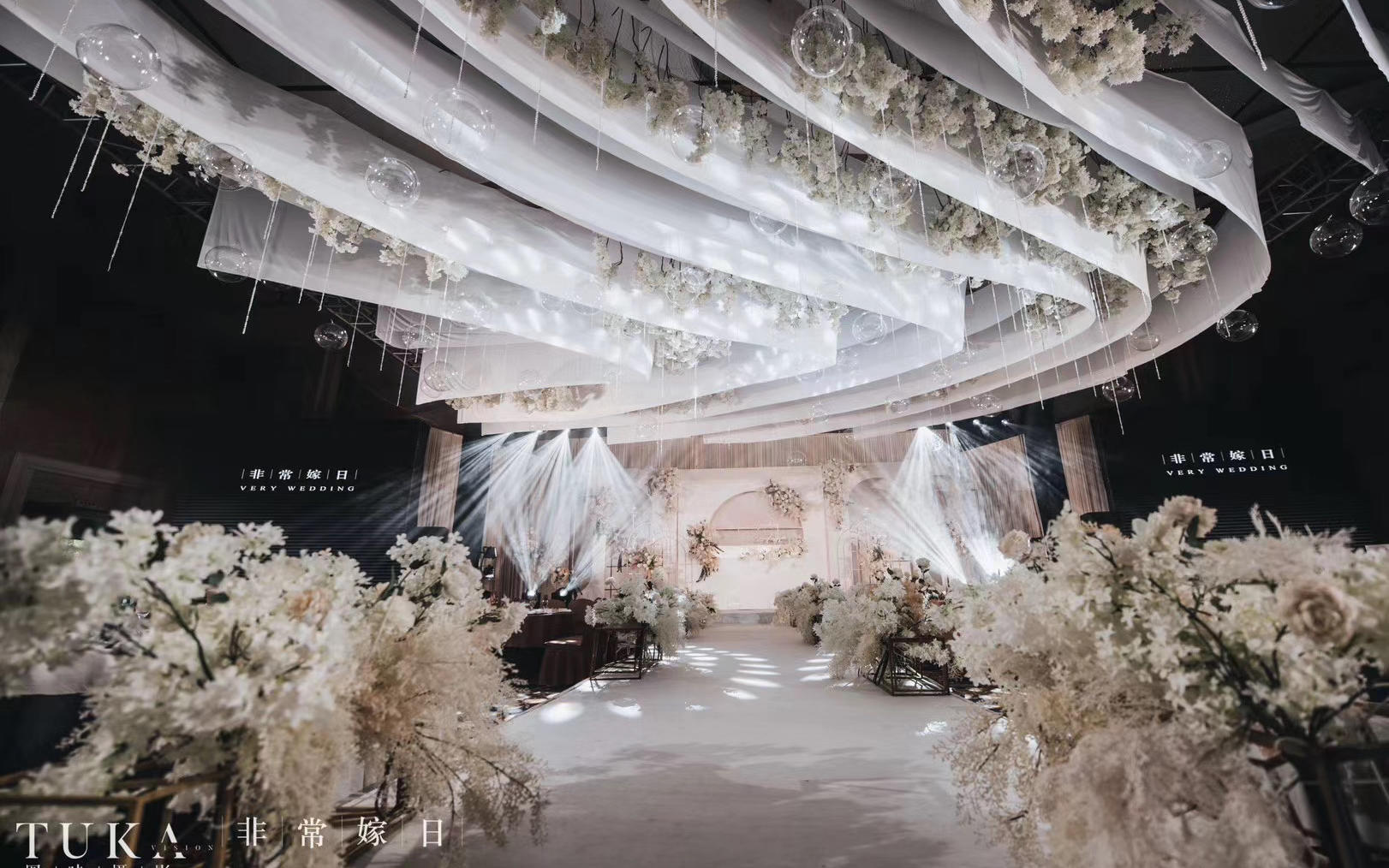 非常嫁日婚礼——干净纯粹的香槟