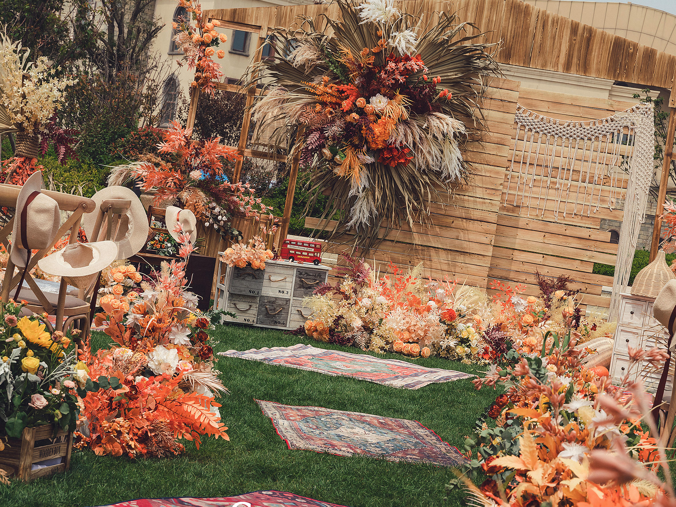 【Warm orange】复古精致户外红色系现场