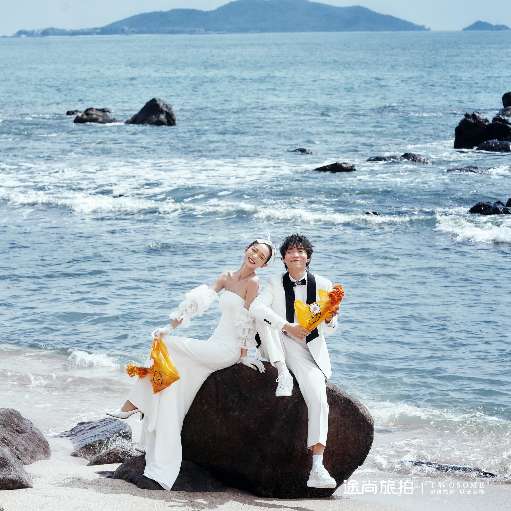时尚ins风·轻奢系列·海边的色彩美学